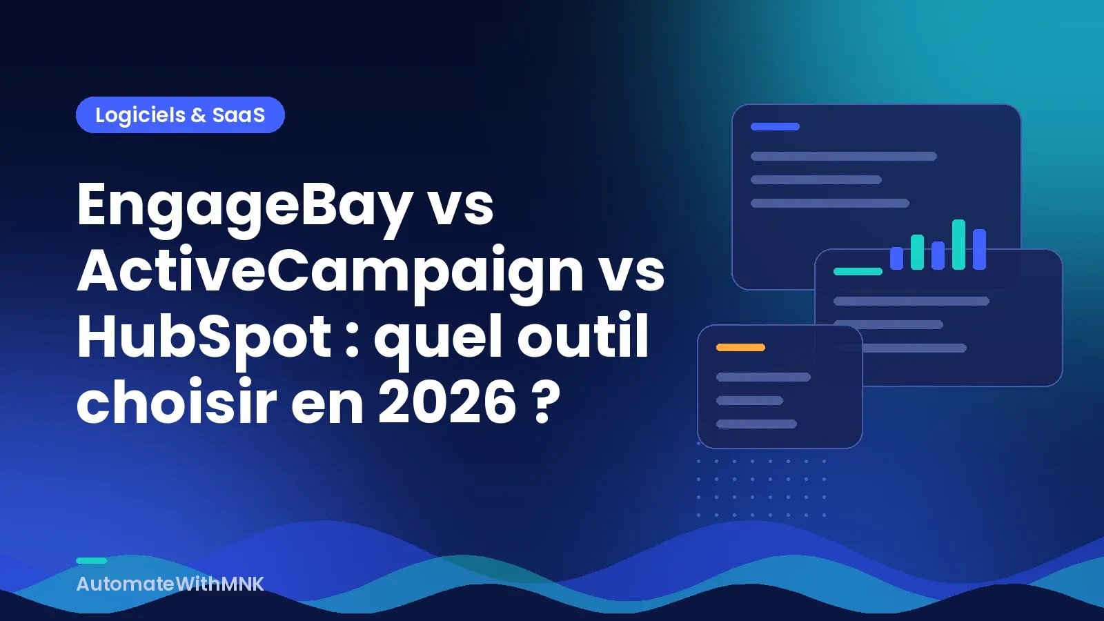 Illustration de l’article : EngageBay vs ActiveCampaign vs HubSpot : quel outil choisir en 2026 ?